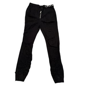 Poster Grl Black Pants with Ruching
